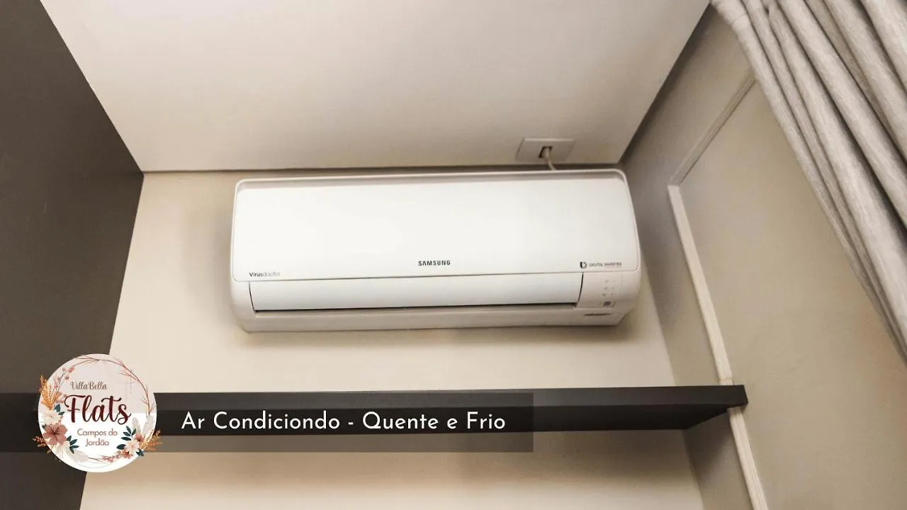 Apartmán Loft Lindo Com Ar Condic, Wifi, Perto De Capivari Campos do Jordão Brazílie